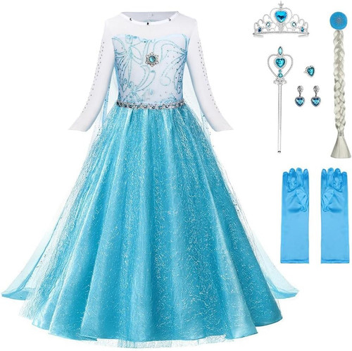 Uraqt snow queen dress for - up,
