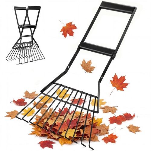 Long handled leaf grabber - leaf,