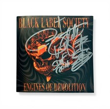 SIGNED CD COVER -  Black Label