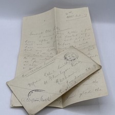 WW1 1917 Handwritten Letter