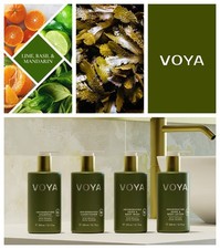 Voya Invigorating Lime & Mandarin Body Wash / Body Lotion / Shampoo / Conditione