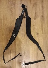 Taylormade Double Carry  Shoulder Strap Only Izzo Black For Stand  Golf  Bag 