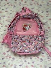 Smiggle girls unicorn backpack Pink School Lunch Travel Rucksack