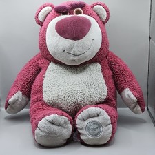 Disney Store Disney Pixar Lotso Bear Toy Story Stamped Plush Soft Toy 14''/35cm