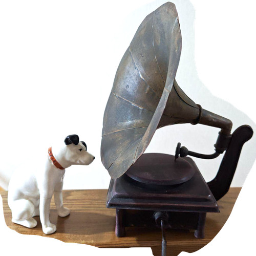 Victor nipper dog with - nipper,