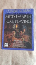 Combat Screen & Reference Sheets Middle Earth Role Playing MERP RPG ICE #8001
