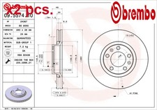 X2 PCS FRONT BRAKE DISC SET