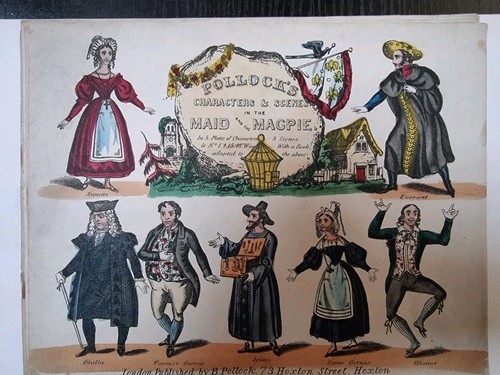 Victorian toy theatre the - toy, theatre.