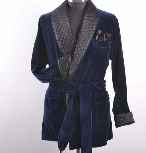 Warm men smoking jacket - warm,