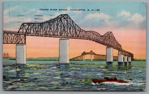 C1938 cooper river - c1938, bridge