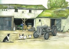 Grey Fergie Ferguson Tractor