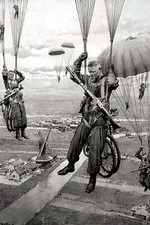 paratroopers with bicycles WW2
