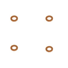 Heat shield gasket - heat, injector