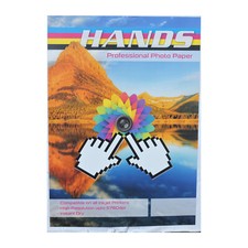 Hands Paper Full Range from Gloss Matte Double Sided, Self Adhesive, Satin
