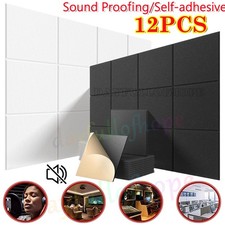 12X Acoustic Wall Panel Tiles