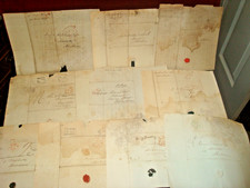 POSTAL HISTORY VICTORIAN PRE STAMP ENVELOPES MONTROSE BANIFF ABERDEEN SCOTLAND