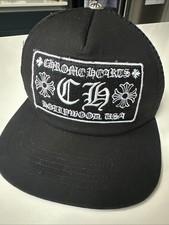 Chrome Hearts Black Trucker