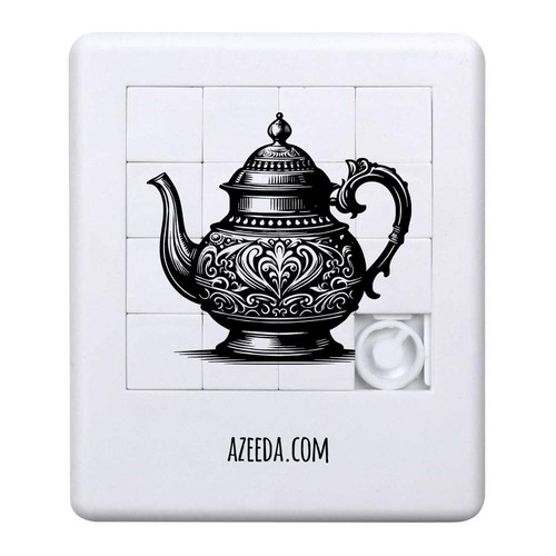 Fancy teapot sliding puzzle - 'fancy,
