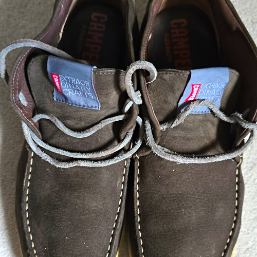 Camper men brown suede - men’s,