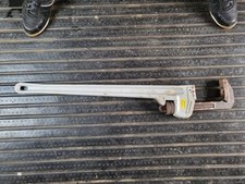 36" ULTRALIGHT ALUMINIUM ADJUSTABLE STILSONS PLUMBERS MONKEY WRENCH PIPE