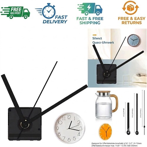 Silent quartz clock mechanism - silent,