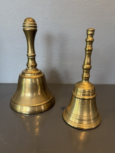 Pair vintage brass fully - vintage, brass,