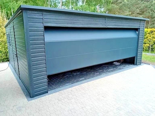 Steel metal garage 20ft - steel,