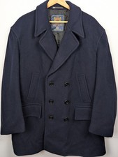 Gloverall Coat Mens 44 Navy
