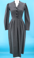 VTG Women's 80s 90s Gray Wool