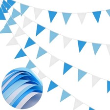 66ft Bunting Banner, Blue