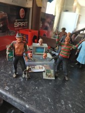 NECA A Nightmare on Elm Street 3 Ultimate Freddy Krueger Horror Figures Set Rare