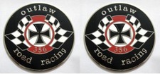 CAR BADGE-356 OUTLAW ROAD