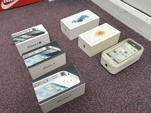 Various iphone boxes 4s - iphone, 4,