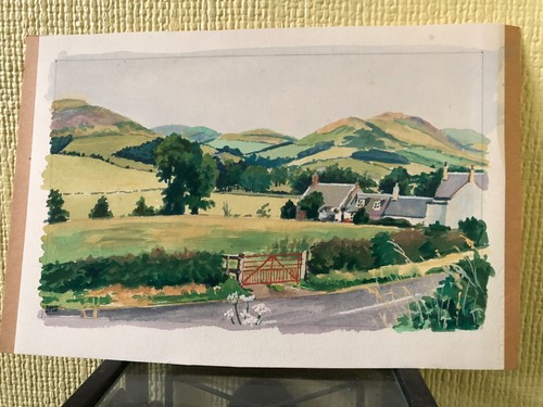 Water colour painting - water,