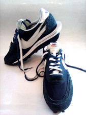 NIKE - LD WAFFLE x SACAI x FRAGMENT " BLACKENED BLUE " / BLUE VOID - UK SIZE 11