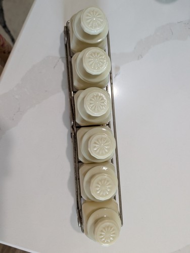 Antique custard spice - custard, set