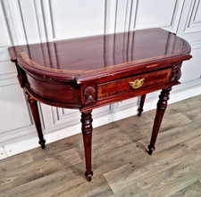 Antique style console table - antique,