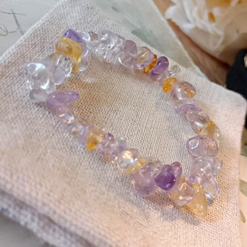 Ametrine natural handmade - ametrine,