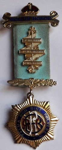2002 raob roll honor gilt - roll, of