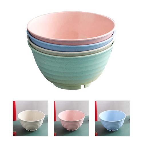 4pcs wheat straw serving - 4pcs,
