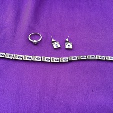vintage bracelet,ring & Earing