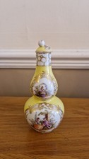 Meissen yellow ground hand