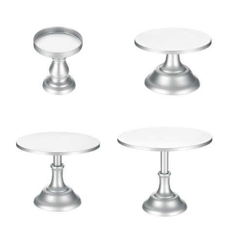 4pcs metal cake stands - 4pcs,