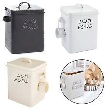 Dog Food Storage Container Tin