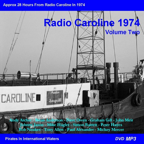 Pirate radio caroline 1974 - pirate,