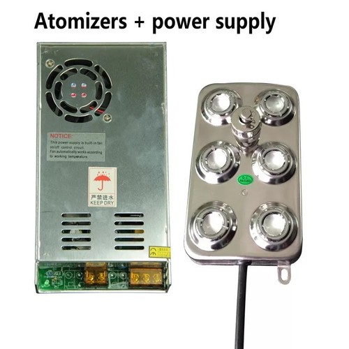 Heads ultrasonic mist - 6-heads,