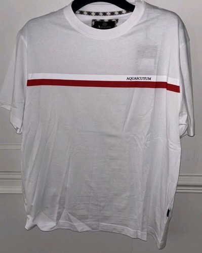 Aquascutum men shirt - aquascutum, white