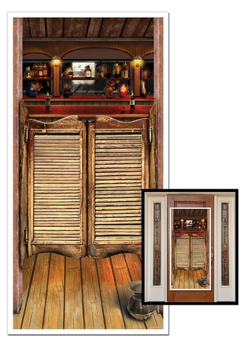 Western saloon door party - western,