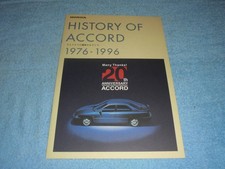 1996 Honda Accord 1976-1996