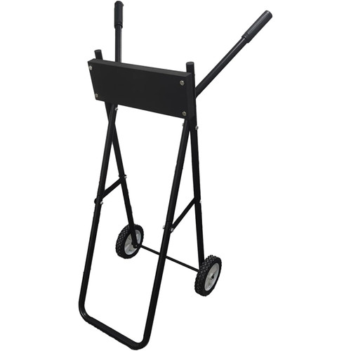 Foldable outboard motor stand - foldable,